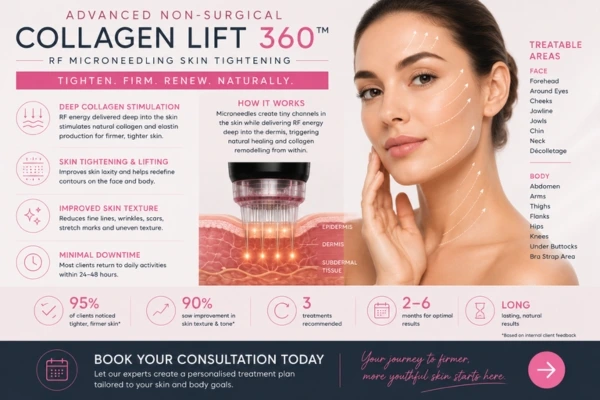 Book in Collagen Lift 360 Farnborough  today