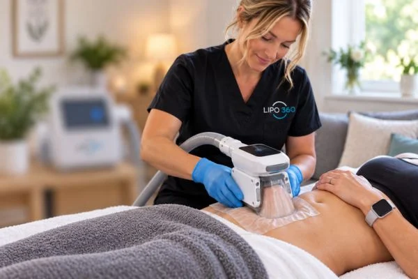 cryolipolysis fat freezing Farnborough  treatment at home