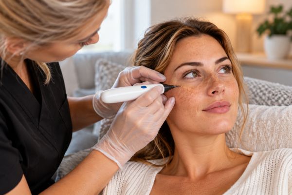 Ephelides (Freckles) treatment at home Farnborough 