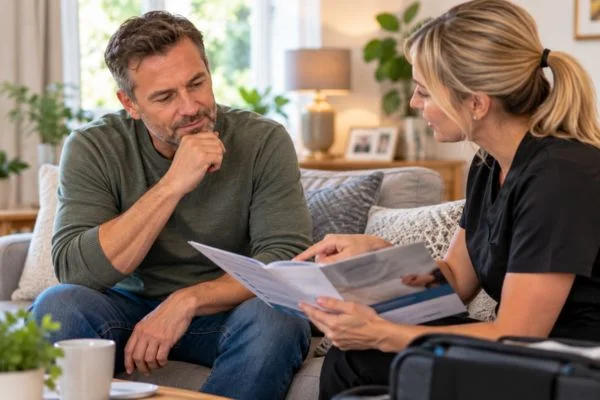 Mixed Urinary Incontinence Farnborough  consultation at home